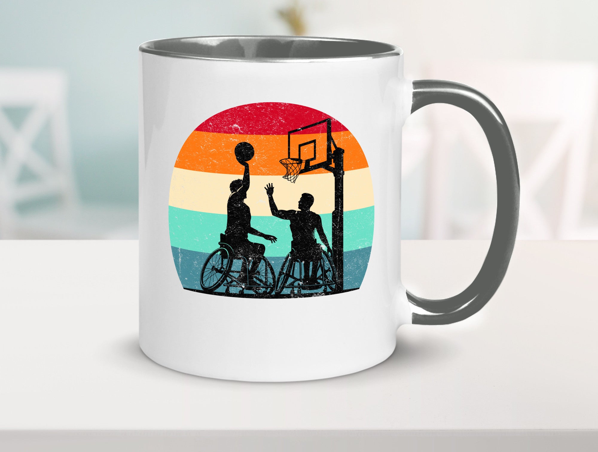 Rollstuhl Baskeball | Baskeballspieler Sport lustiger Spruch Geschenk Humor