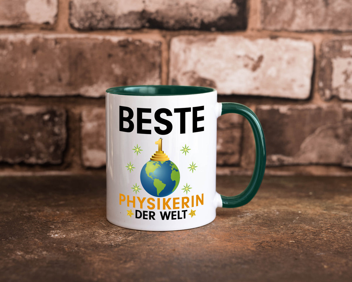 Welt Beste Physikerin | Physik lustiger Spruch Geschenk Humor Geschenkidee Tasse