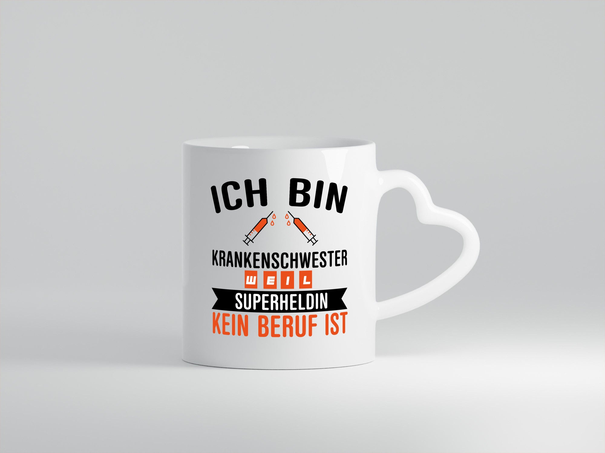 Krankenschwester Superheldin | Beruf Tasse Pflegerin Humor Arbeit Kollegen Büro