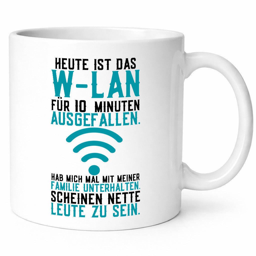 10 Minuten W-Lan Ausfall | Nerd Computer PC Gamer lustig Humor Geschenkidee