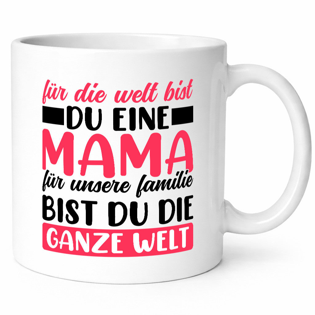 Beste mama der Welt vl2 Humor Familie Geschenkidee Tasse