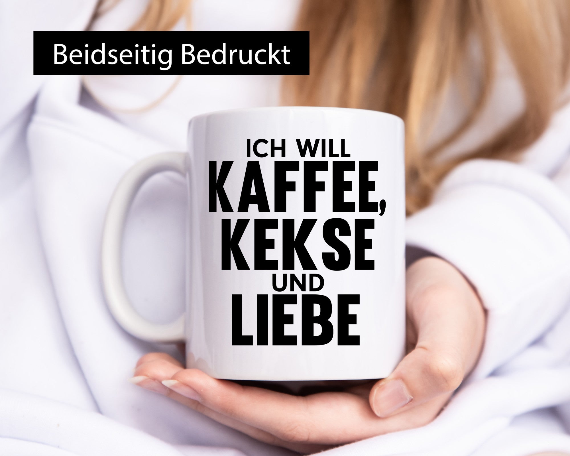 Ich will Kaffee, kekse und Liebe | Beziehung Kaffeetrinker Geschenk Humor