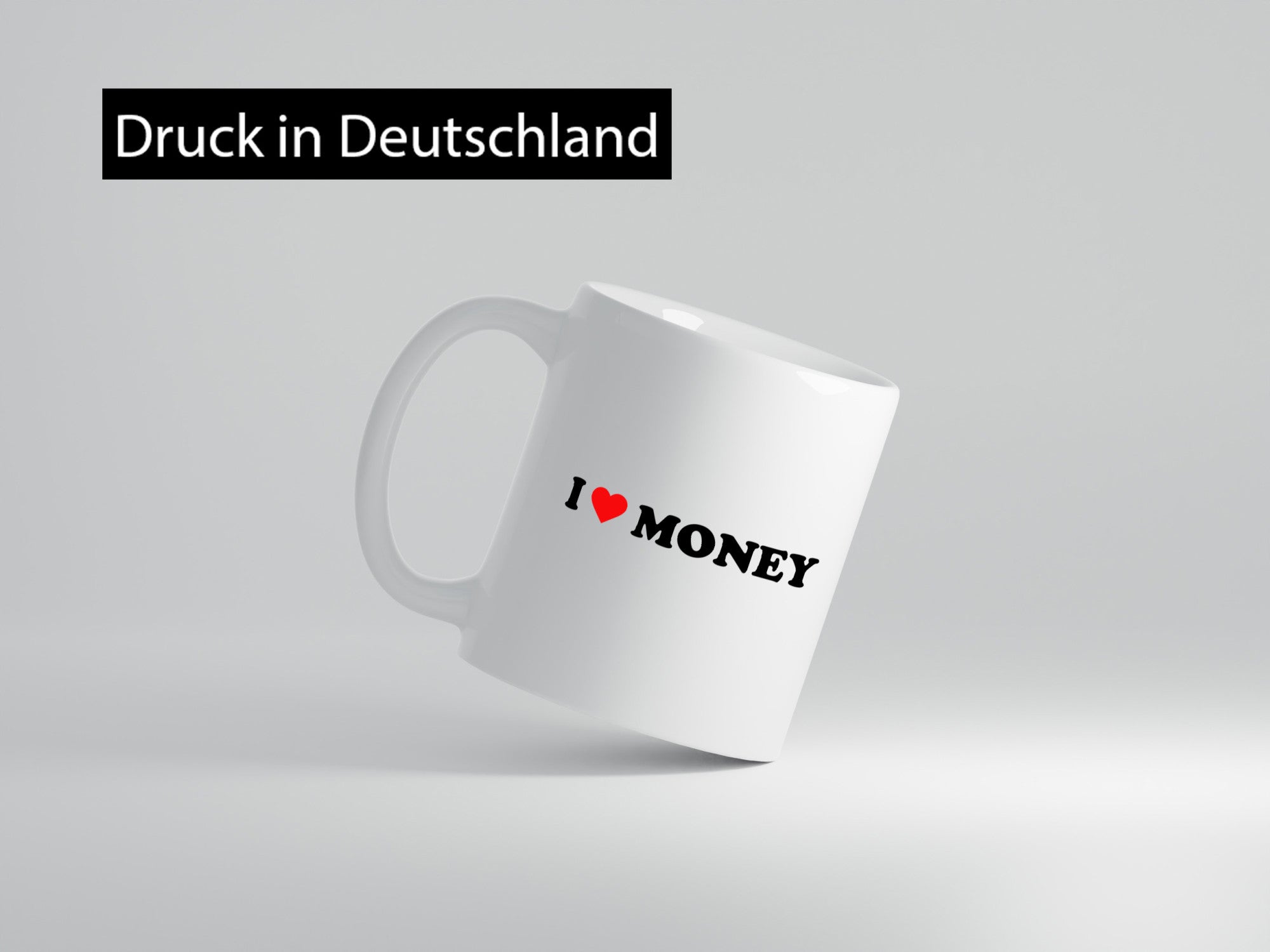 I love money | Geld Geschenk Humor Geschenkidee lustiger Spruch Tasse