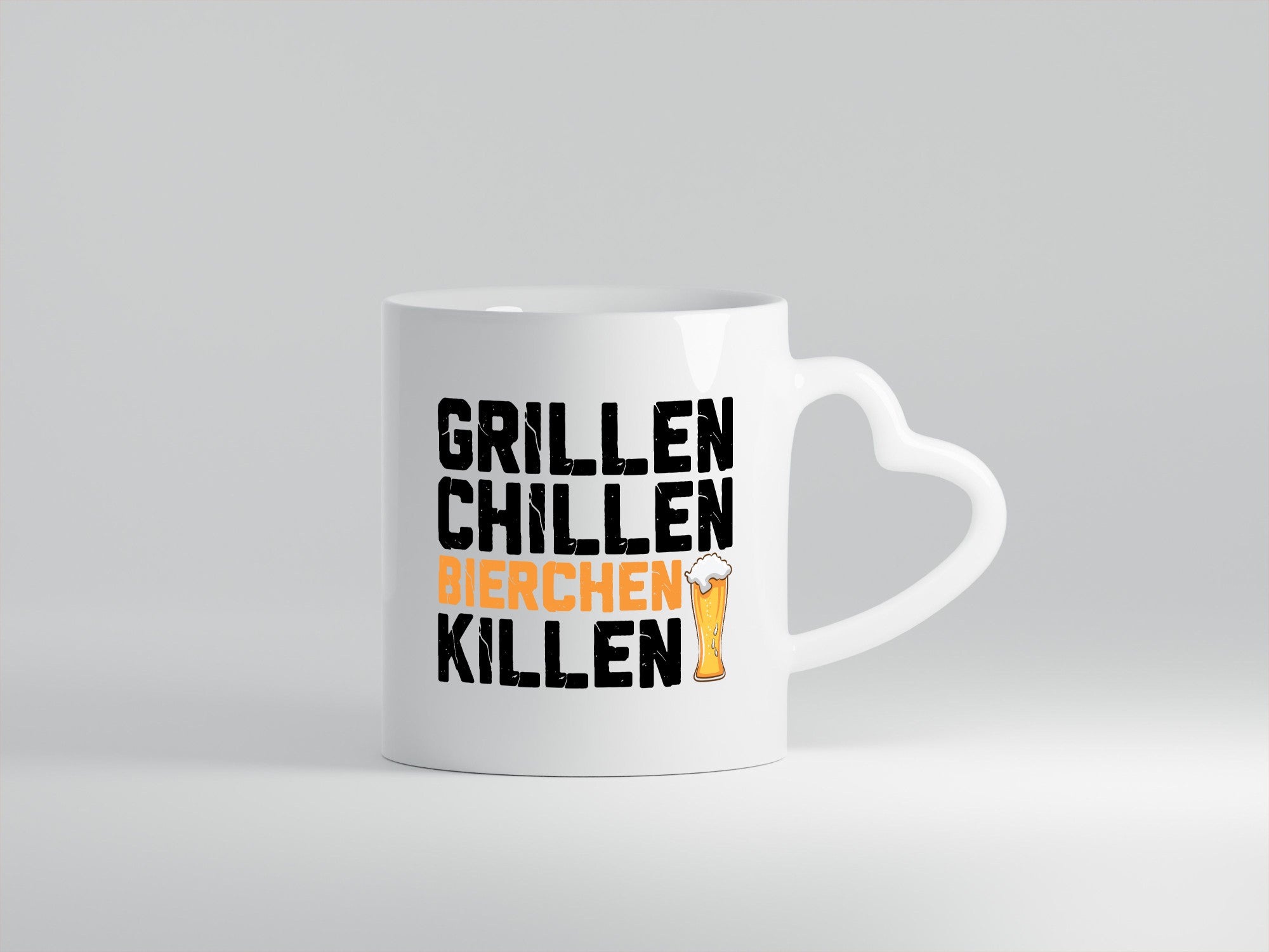 Grillen Chillen Bierchen Killen | Grillmeister Party Geschenk Humor
