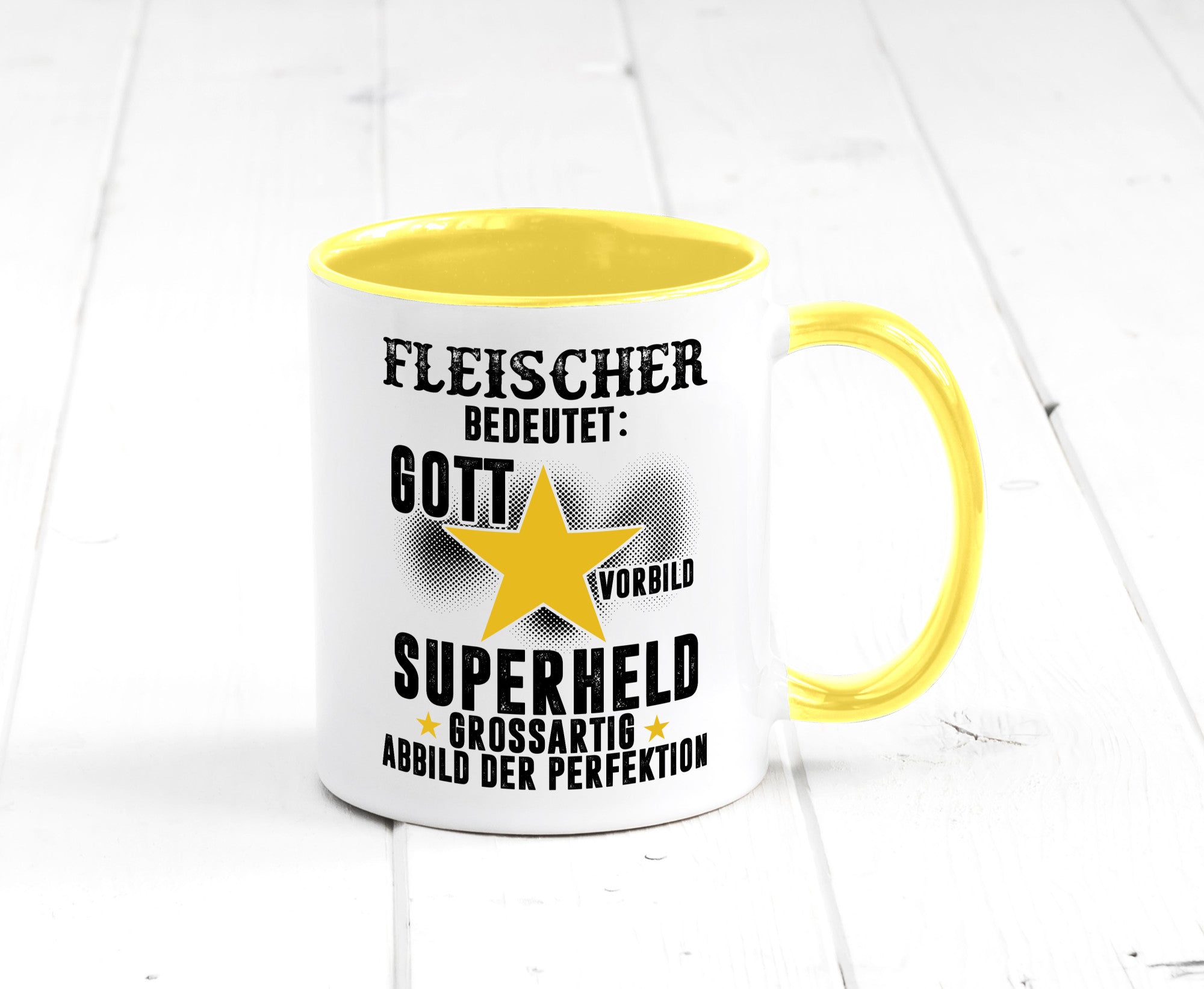 Bedeutung von Fleischer | Schlachterei lustig Humor Geschenkidee Geschenk Tasse