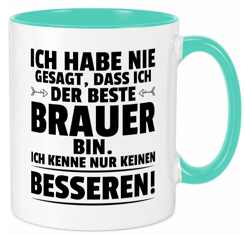 Der Beste Brauer | Bier Brauerei Humor Geschenkidee Tasse