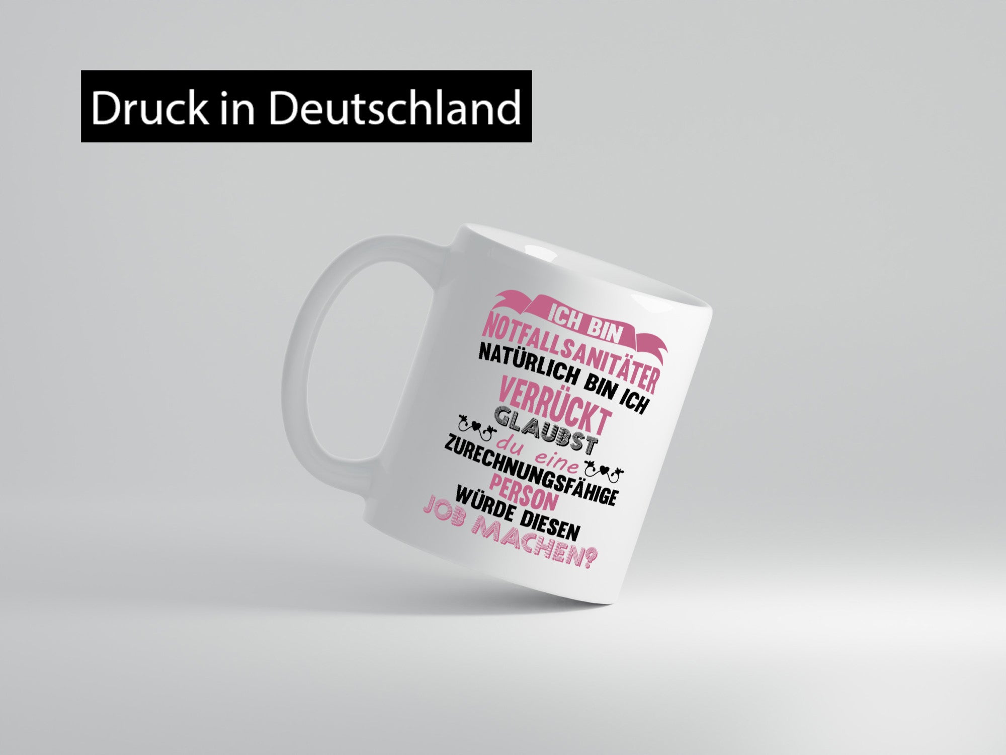 Notfallsanitäter ich bin Verrückt | Sanitäter krankenhaus lustig Humor