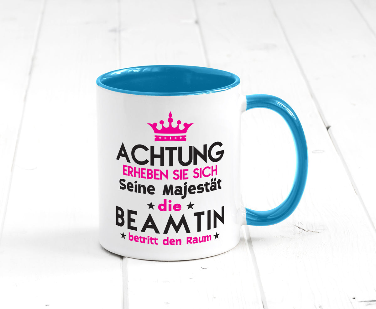 Seine Majestät Beamtin | Verbeamtung öffentlicher Dienst Geschenkidee Humor Tasse