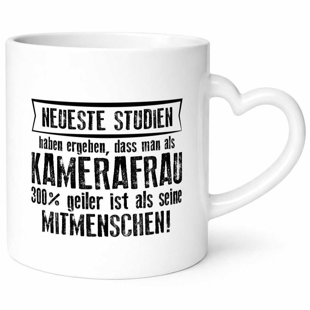 Neuste Studien: Kamerafrau | Kamera Humor Geschenkidee Tasse