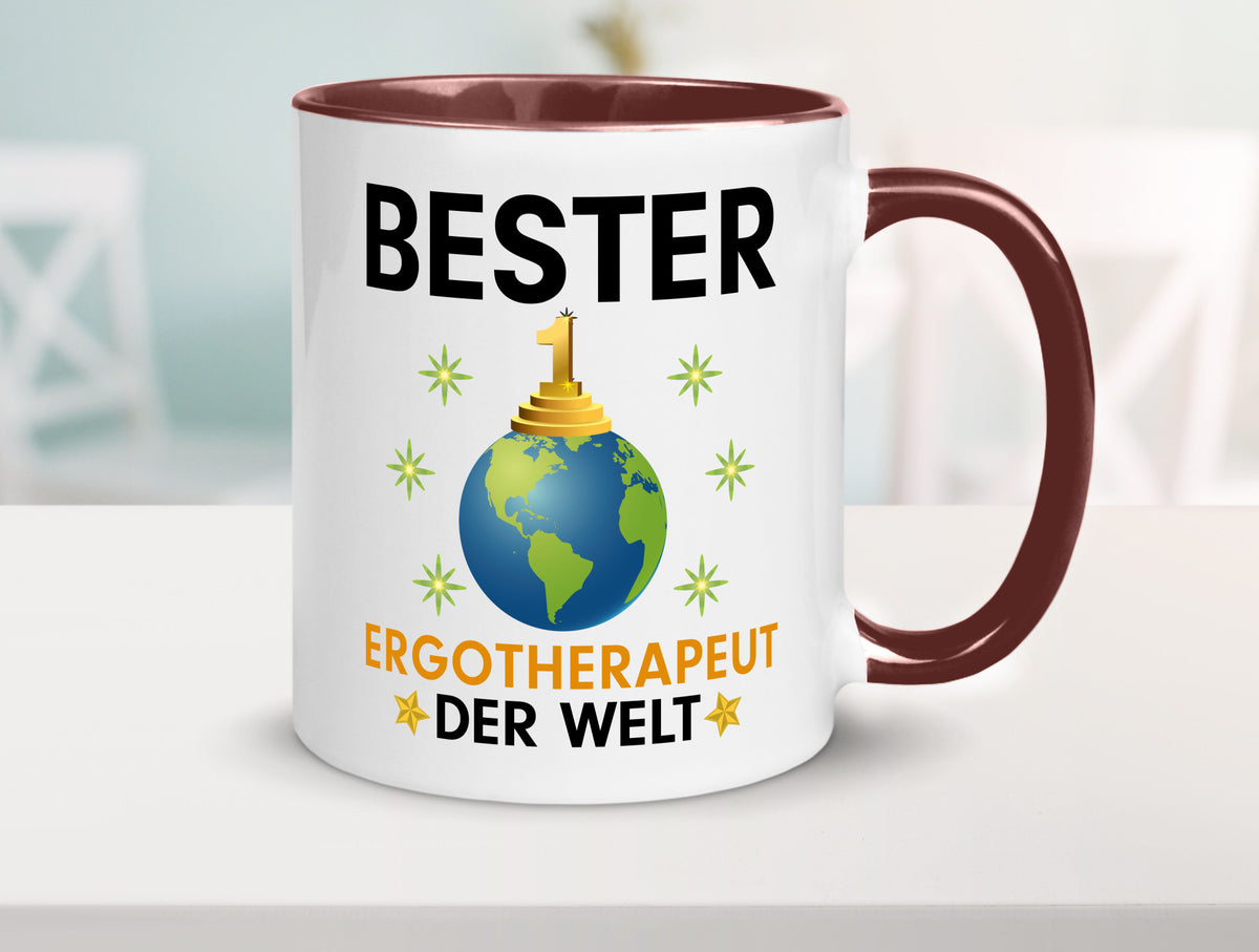 Welt Bester Ergotherapeut | Ergotherapie lustig Humor Geschenkidee Geschenk Tasse