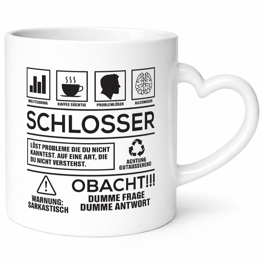 Achtung Probleme Schlosser | Beruf Schlosserei Geschenkidee Arbeit Kollegen