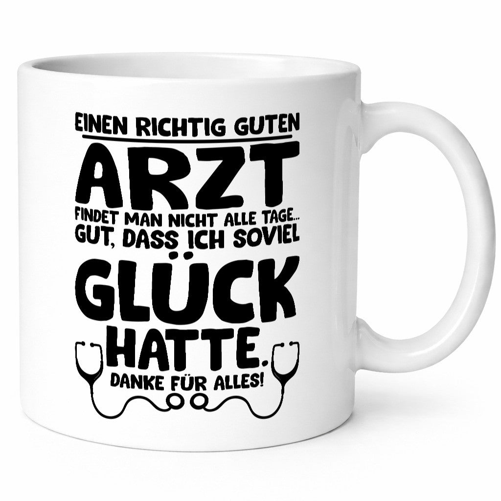 Richtig guter Arzt | Dankeschön Tasse Ärzte Spruch vl7 lustiger Geschenk Humor