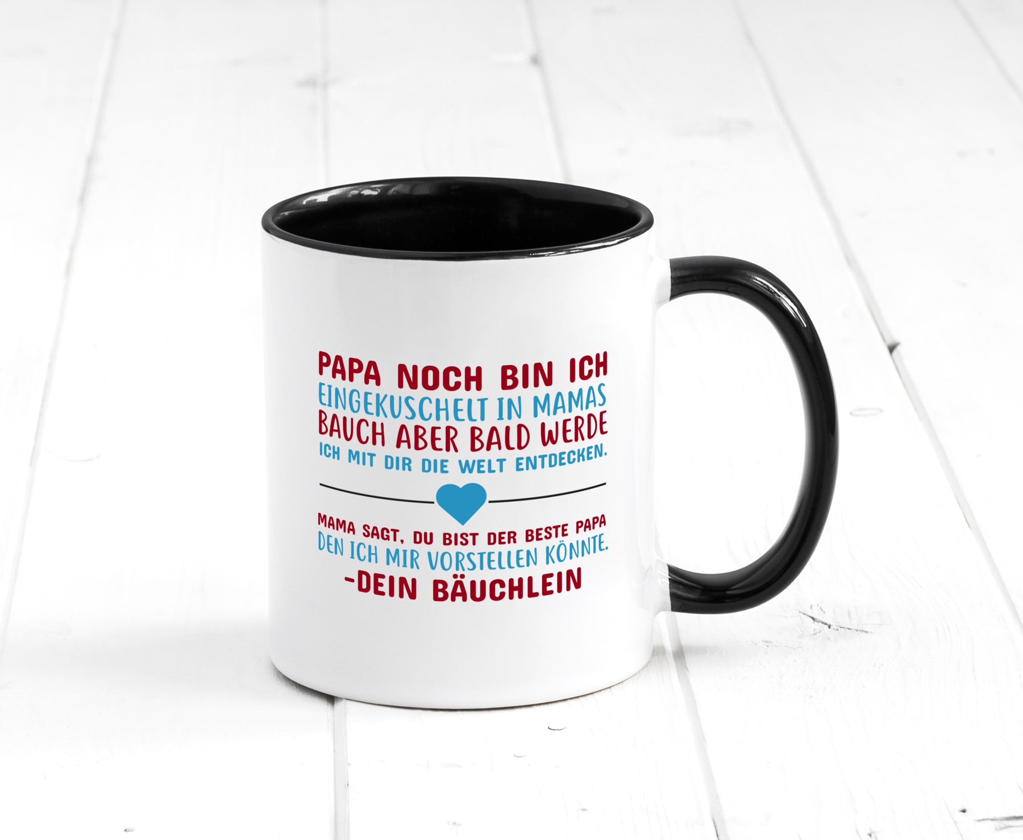 Schwangerschaft | Vaterschaft Tasse Papa Spruch Geschenk Familie Geschenkidee