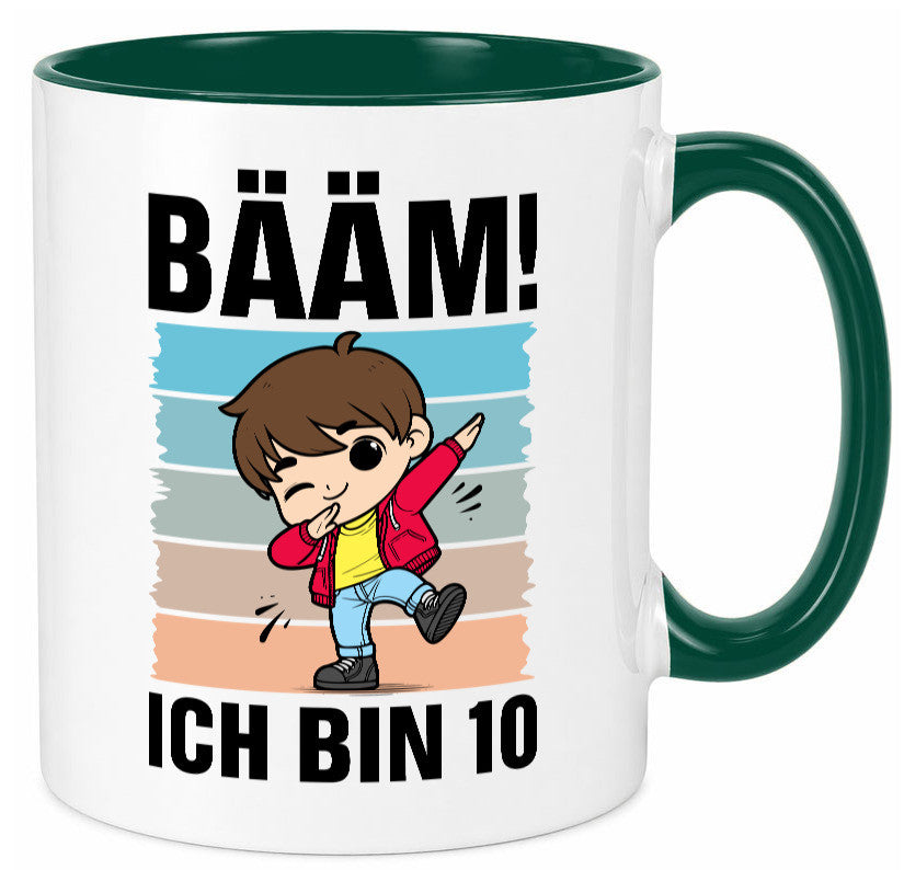 10. Geburtstag | Ich bin 10 Jahre Bäääm Dabbing Kind Humor Geschenkidee Tasse