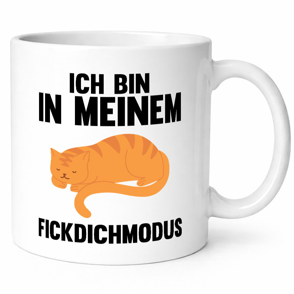 Ich bin in meinem Modus | Faule Katze Chillen lustiger Spruch Geschenk