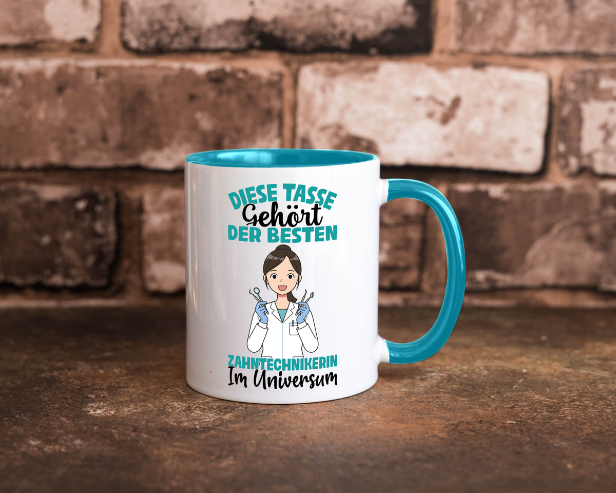 Im Universum: Zahntechnikerin | Zahnmedizin Humor Geschenkidee Tasse