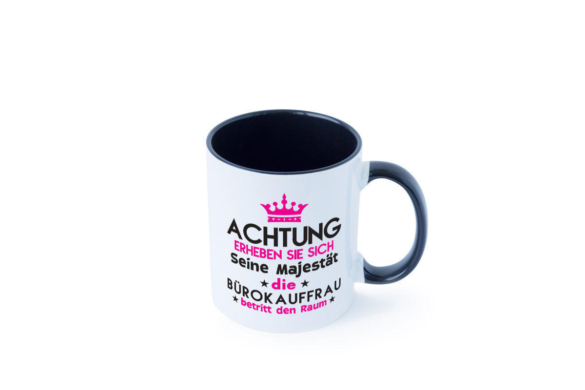 Seine Majestät Bürokauffrau | Kauffrau Geschenk Arbeit Kollegen Büro lustiger Tasse