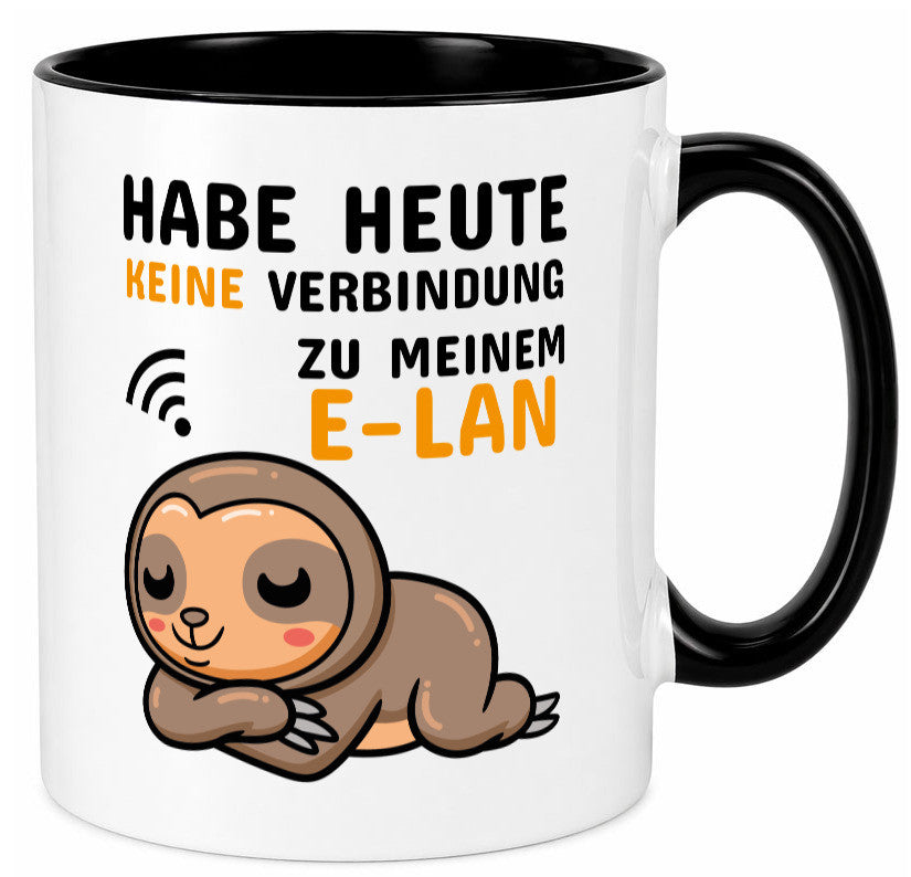 Keine Verbindung lustig Humor Geschenkidee Geschenk Tasse