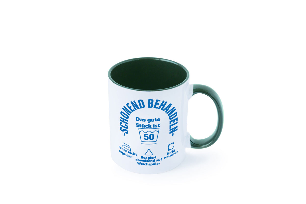 Schonend behandeln | 50 Geburtstag Humor Geschenkidee Tasse
