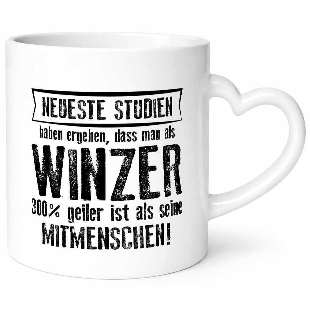 Neuste Studien: Winzer | Weinbauer Wein lustiger Spruch Geschenk Humor Tasse