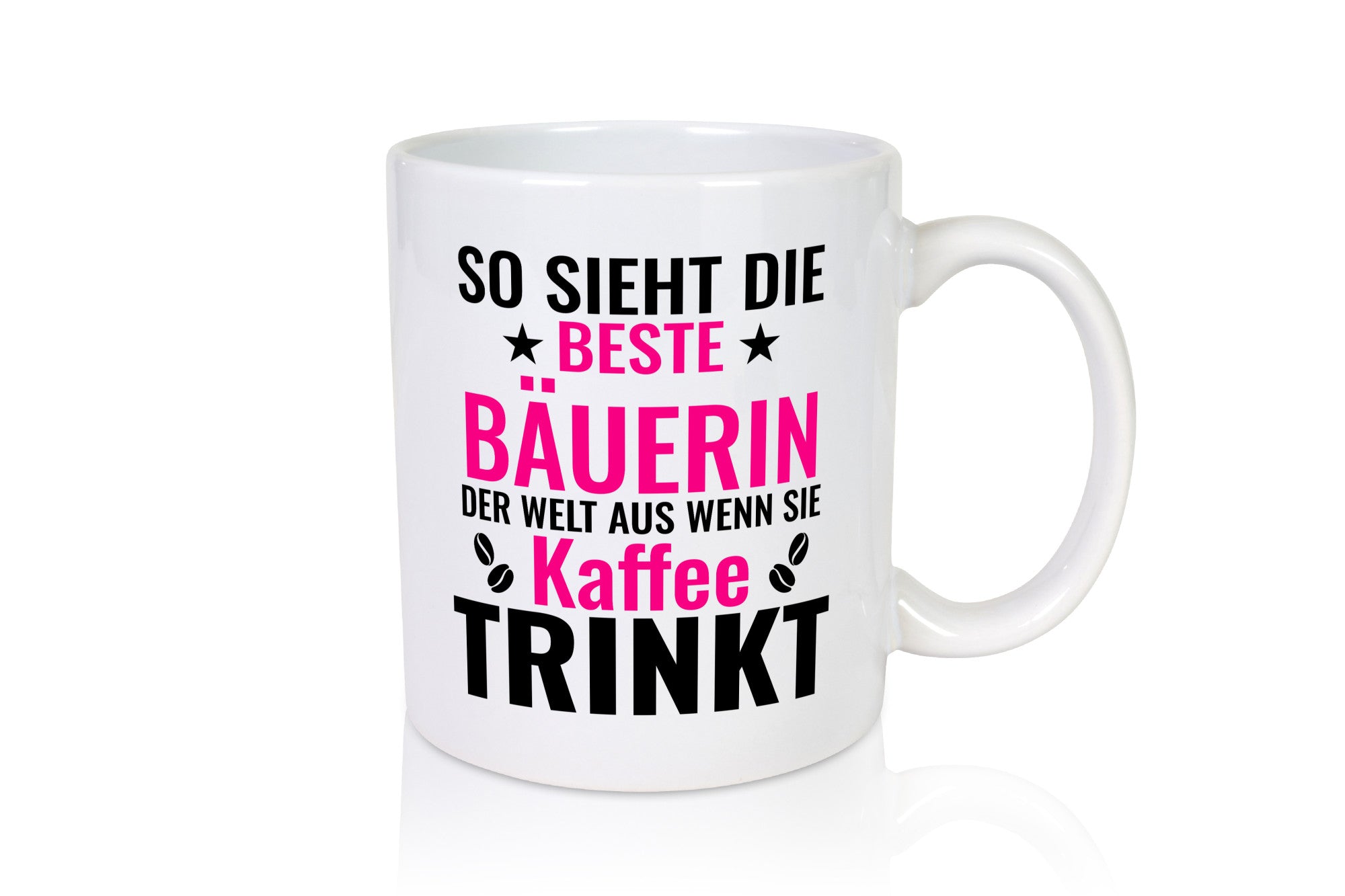 Kaffee trinkt: Bäuerin | Bauernhof Landwirtschaft Geschenk Humor Geschenkidee