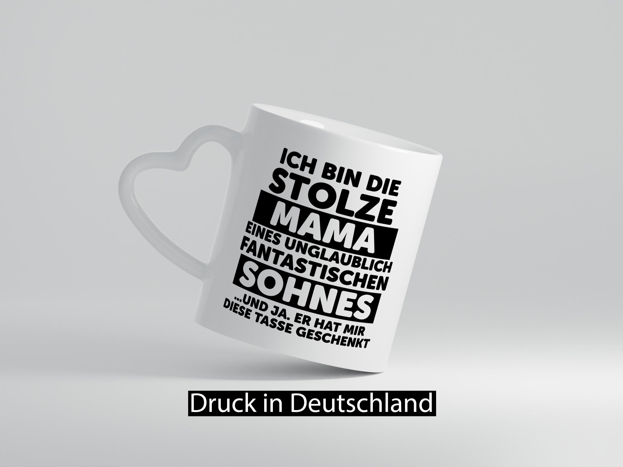 Stolze Mama | Fantastischer Sohn Beste Humor Familie Geschenkidee Tasse