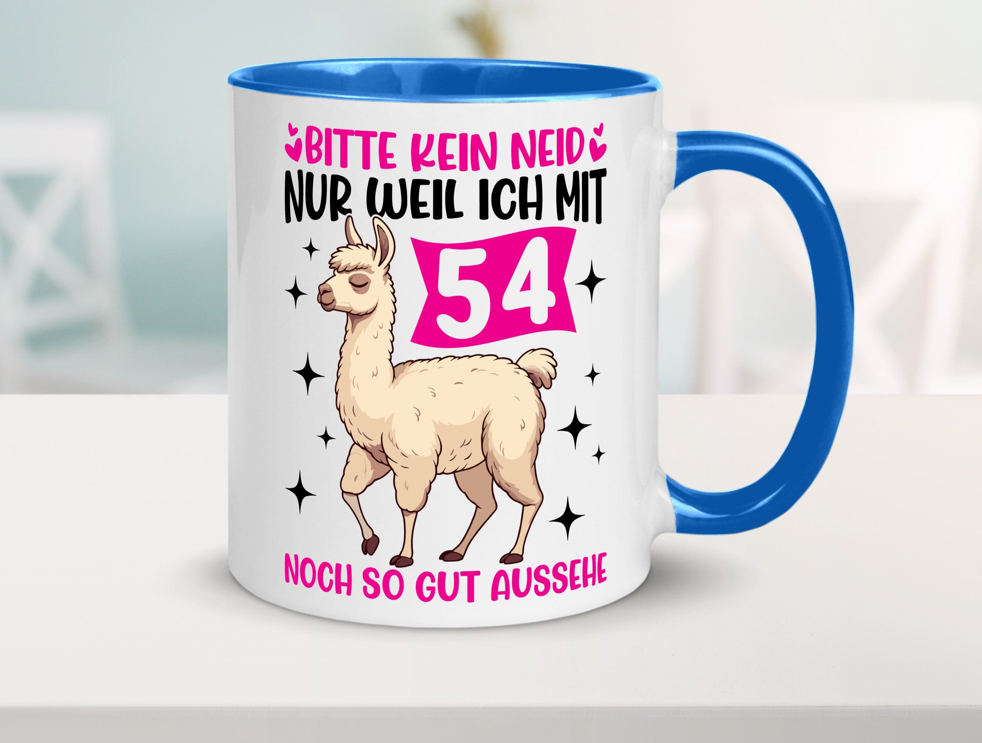 54. Geburtstag | 54 Jahre Lama gut aussehen Geschenk Geschenkidee lustiger
