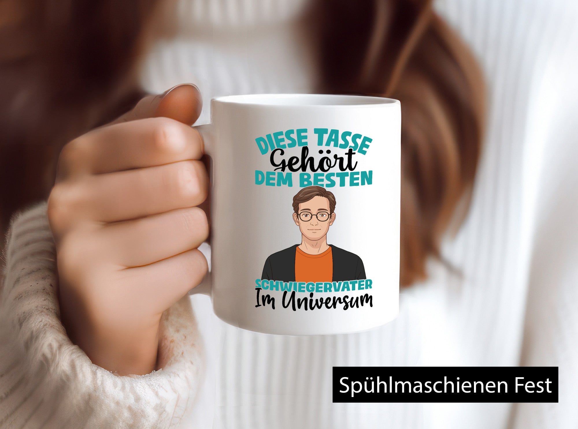 Im Universum: Schwiegervater |Schwiegersohn | Beziehung Geschenkidee Familie
