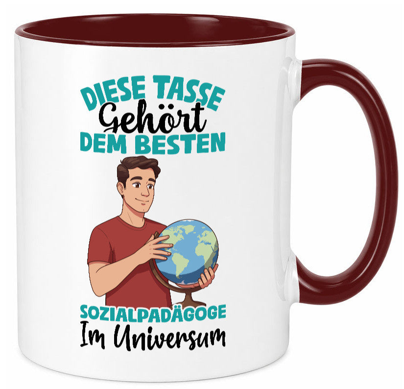 Im Universum: Sozialpädagoge | Pädagoge lustiger Spruch Geschenk Humor