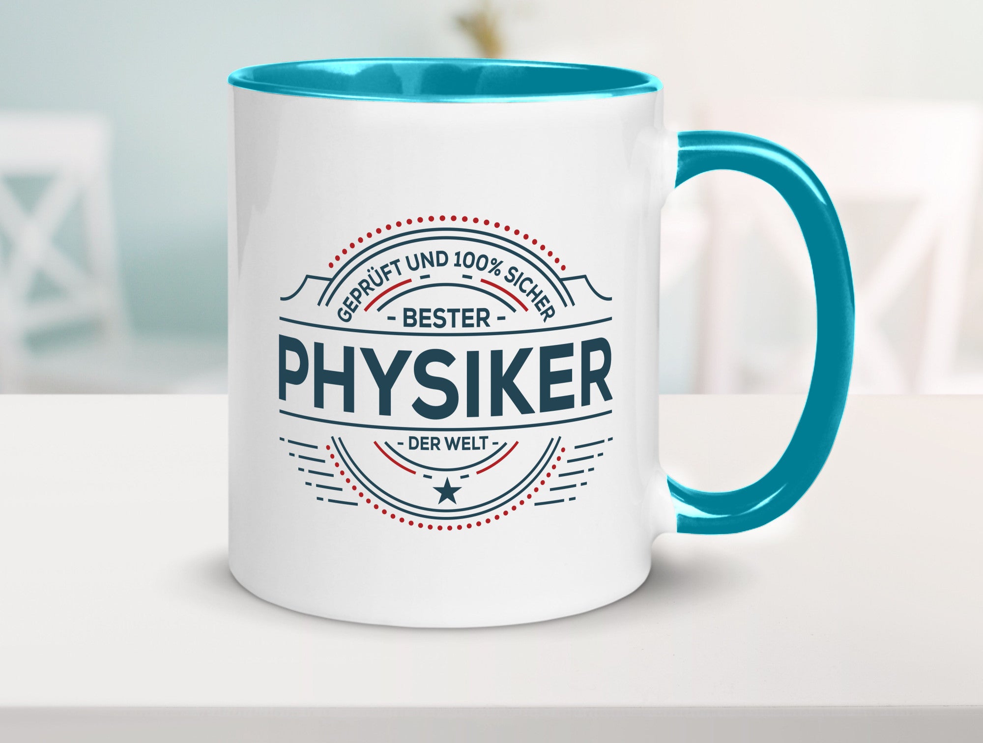 Geprüft und sicher: Physiker | Physik lustiger Spruch Geschenk Humor