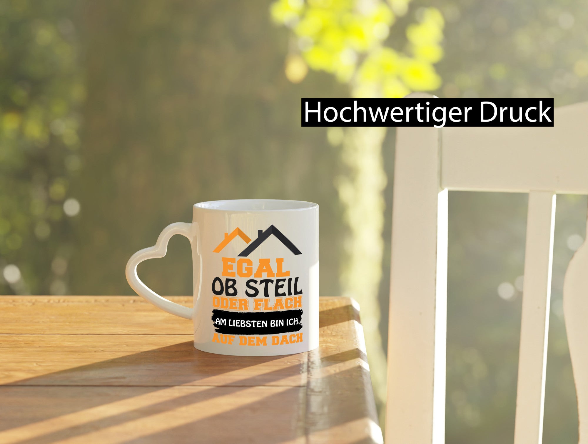 Dachdecker Spruch | Beruf Tasse lustiger Geschenk Arbeit Kollegen Büro