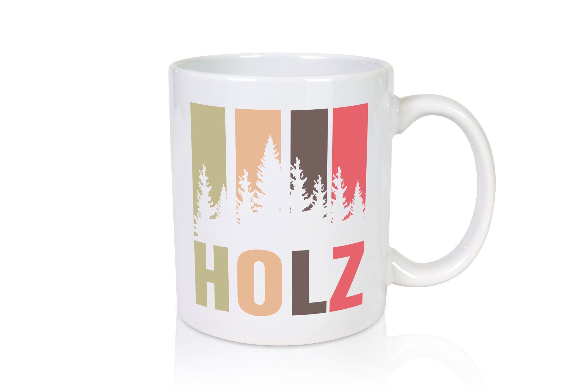 Holz | Bäume Wald Förster Naturliebe Holzfäller Humor Geschenkidee Tasse