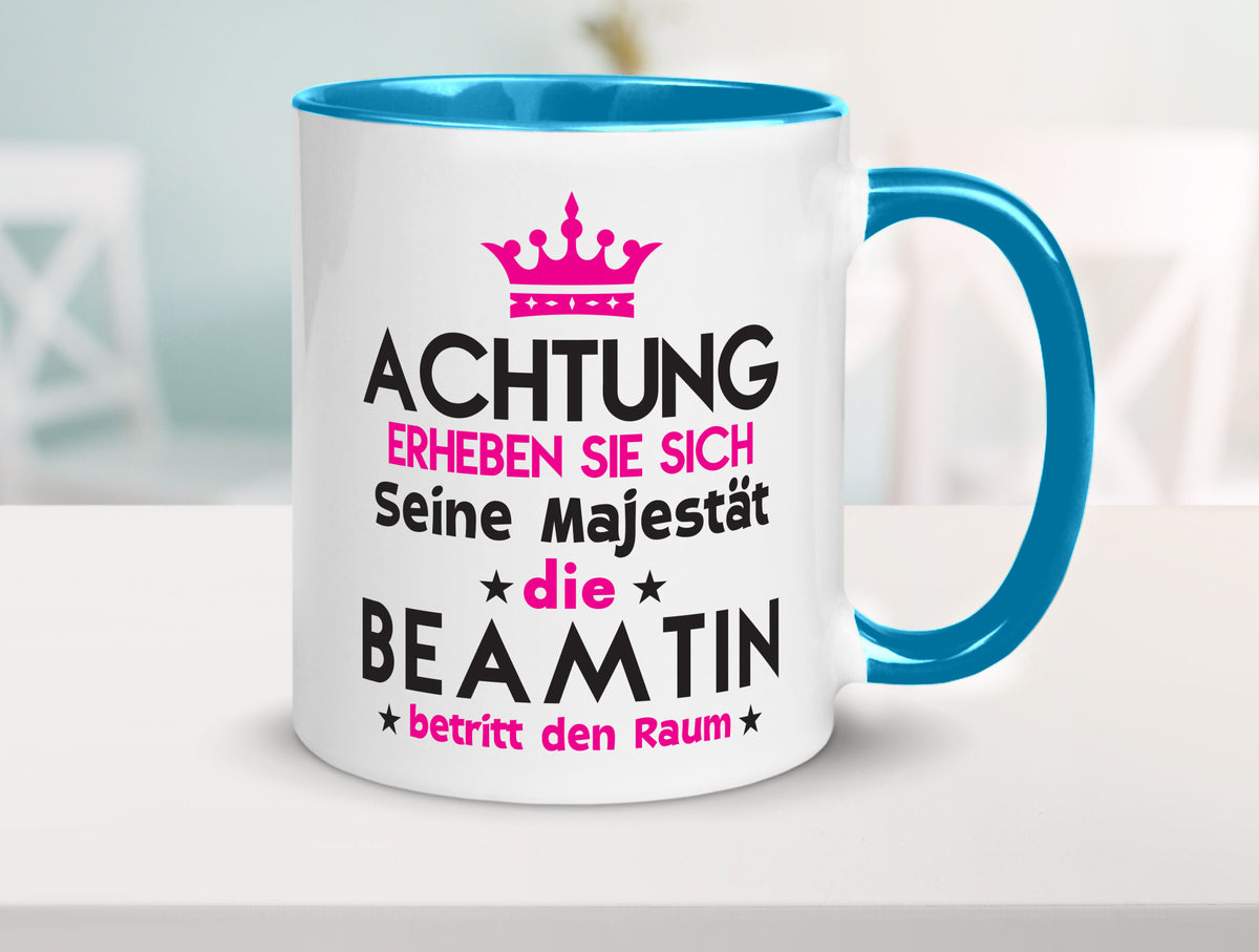 Seine Majestät Beamtin | Verbeamtung öffentlicher Dienst Geschenkidee Humor Tasse