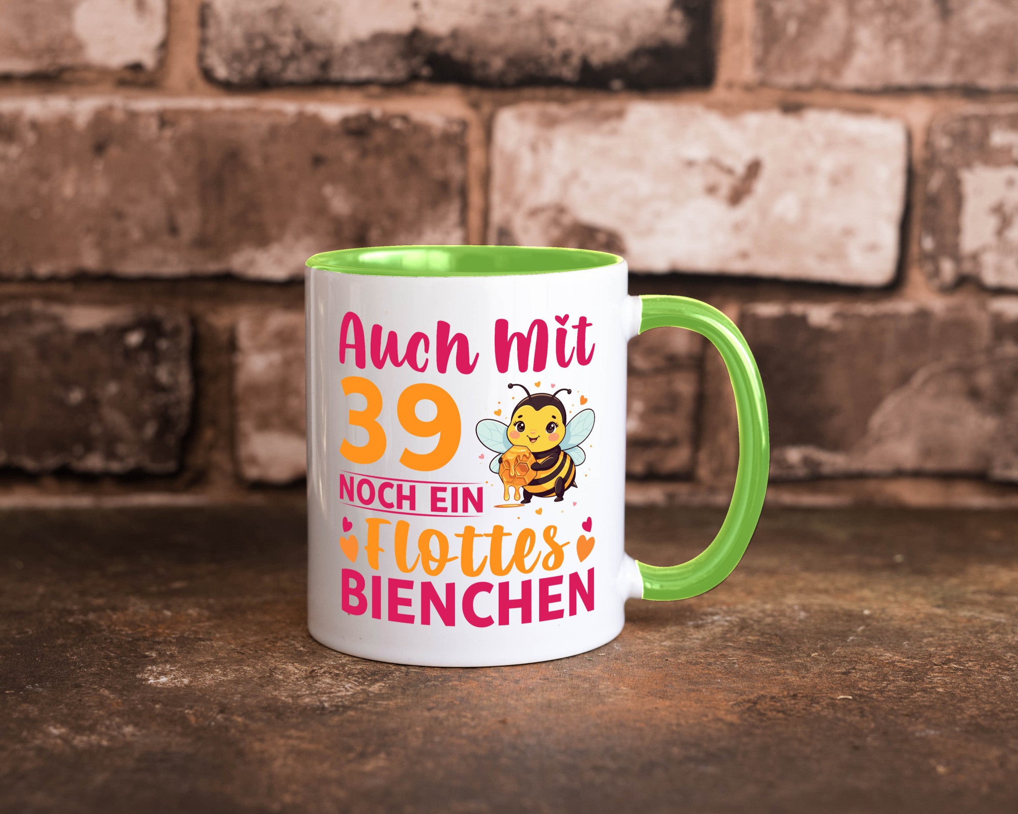 39. Geburtstag | Flottes Bienchen 39 Jahre lustiger Spruch Geschenk