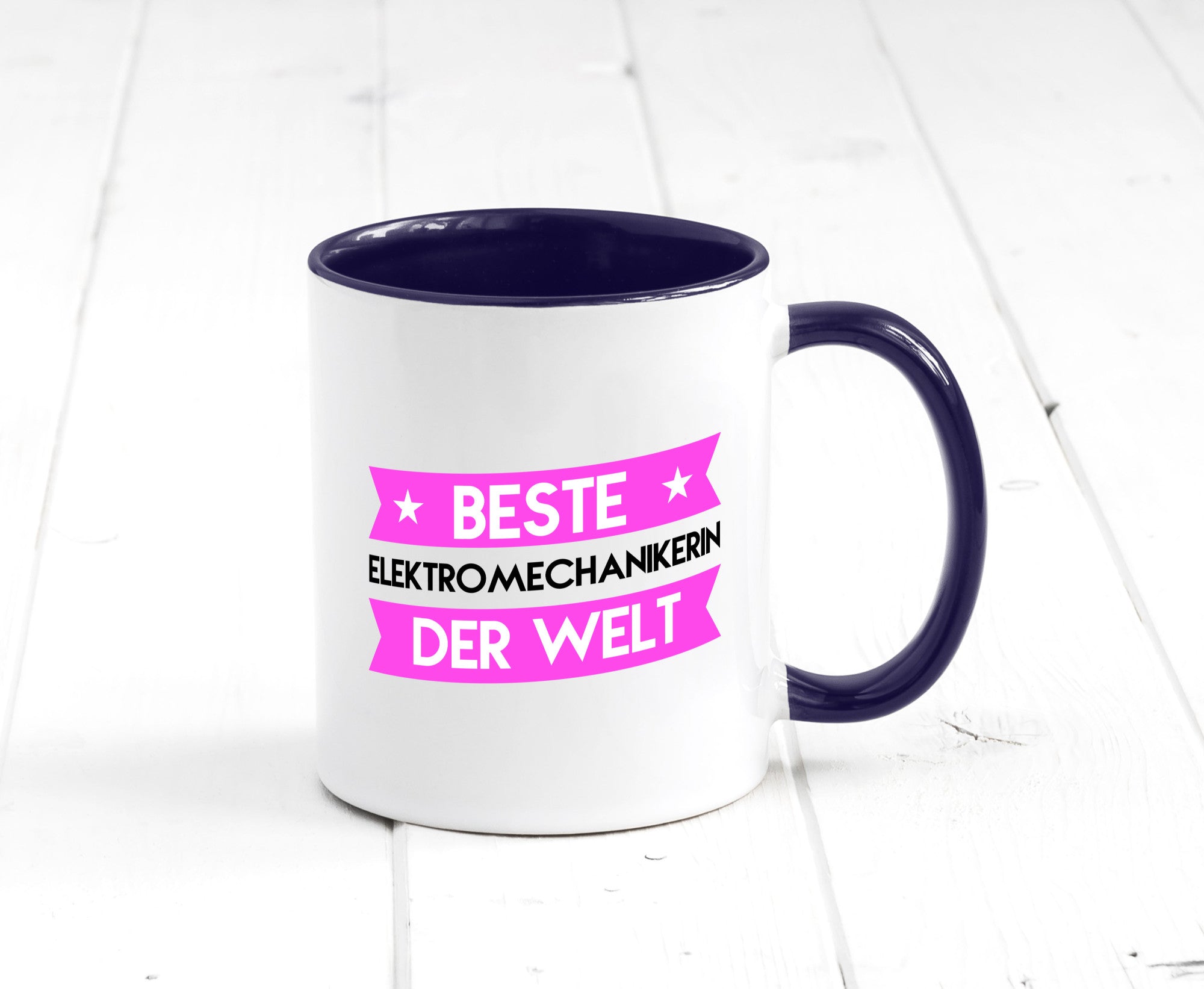 Beste Elektromechanikerin | Mechanikerin Humor Geschenkidee Tasse
