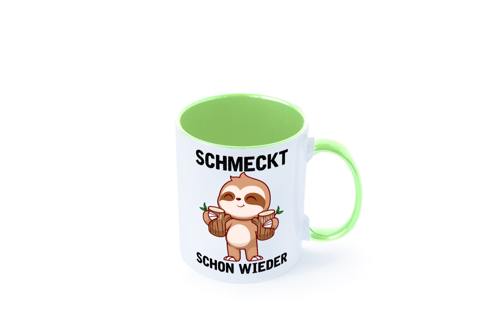 Schmeckt schon wieder | Frankfurt Hessen v2 Geschenkidee Humor Tasse