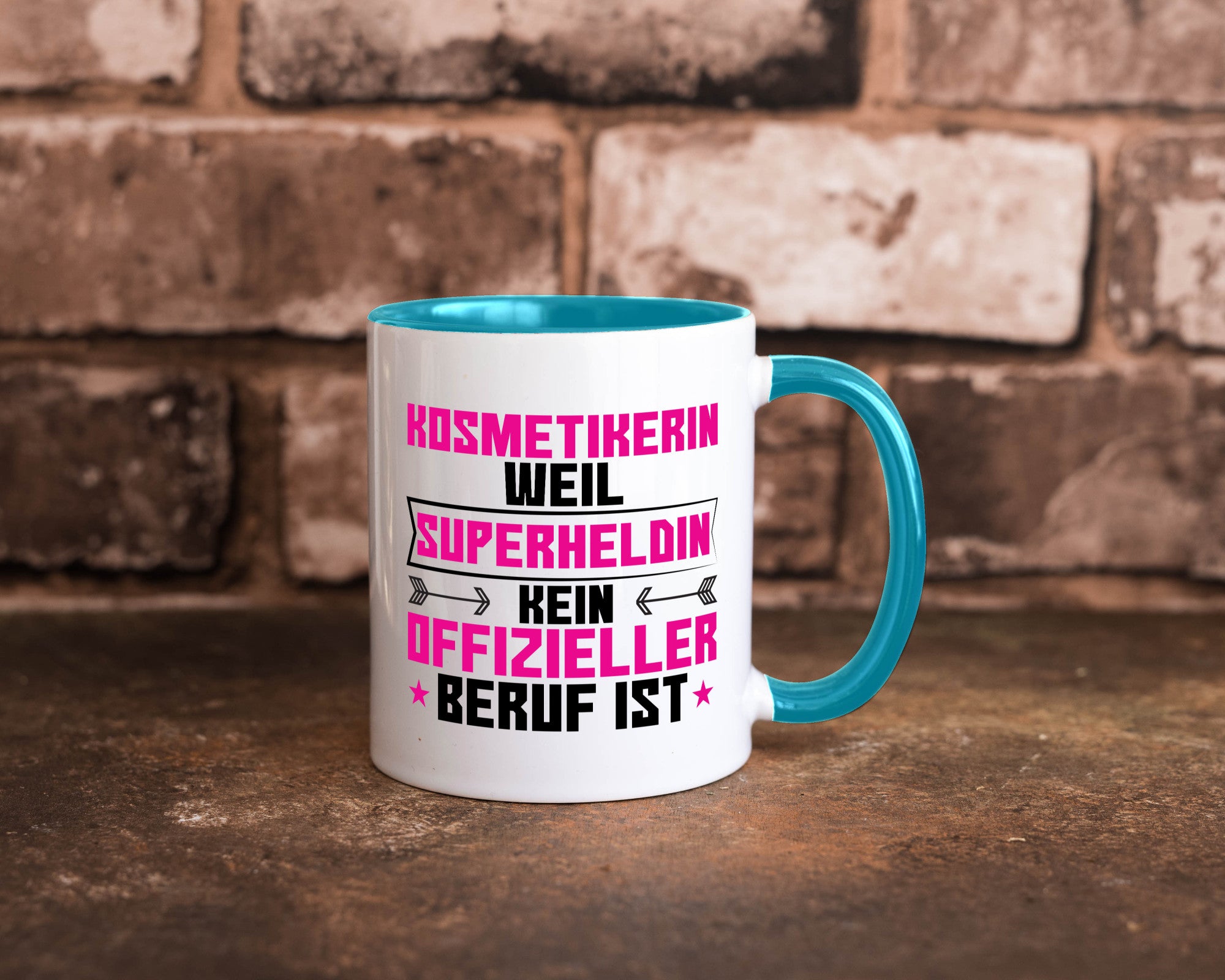 Superheldin Kosmetikerin | Kosmetik Stylistin Visagistin Geschenk Humor