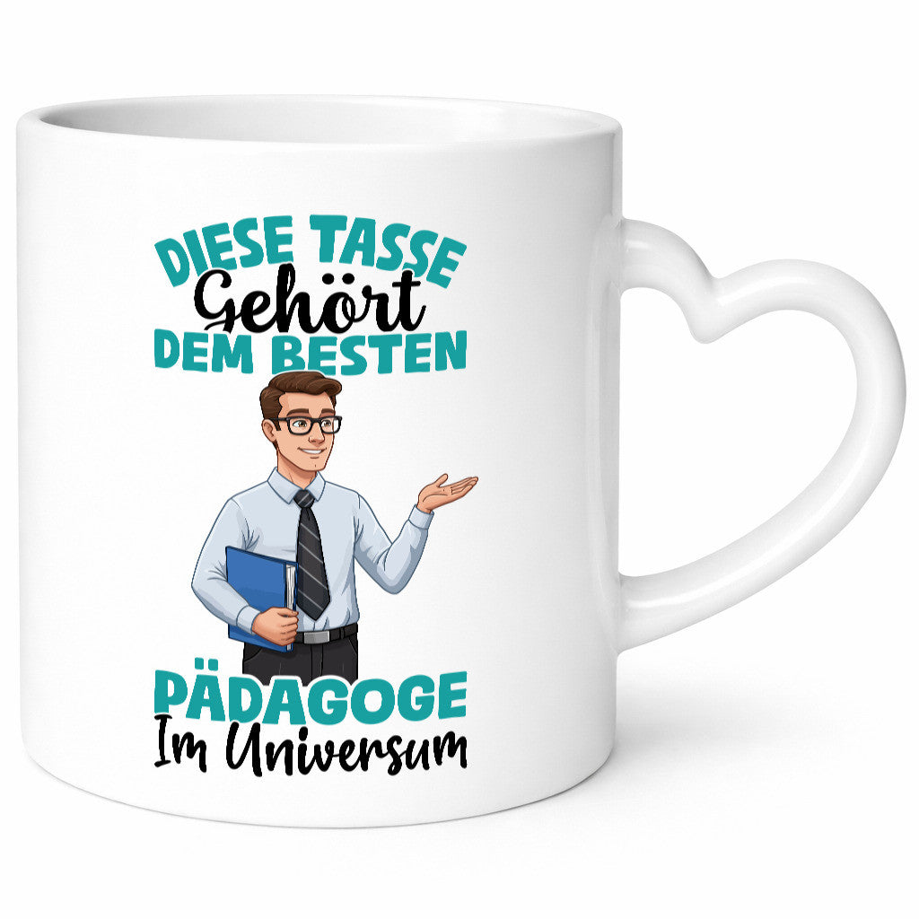 Im Universum: Pädagoge | Pädagogik Humor Geschenkidee Tasse
