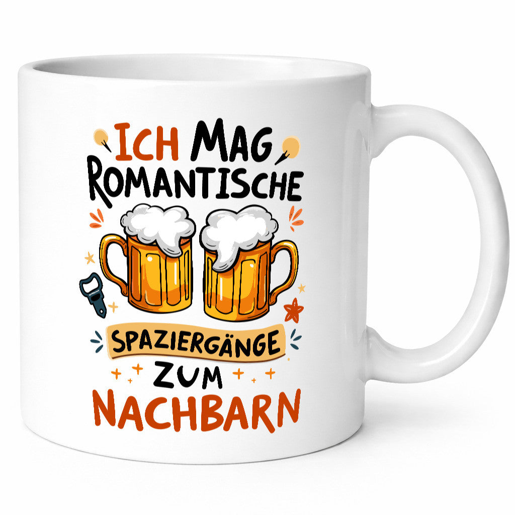 Spaziergang zum Nachbarn | Biertrinker Lieblingsnachbar v2 Humor Geschenkidee
