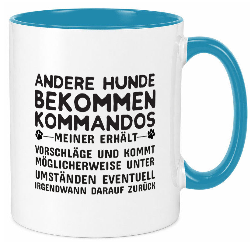 Hunde Training | Hundebesitzer Tasse Hundekommando lustig Tierliebhaber Humor