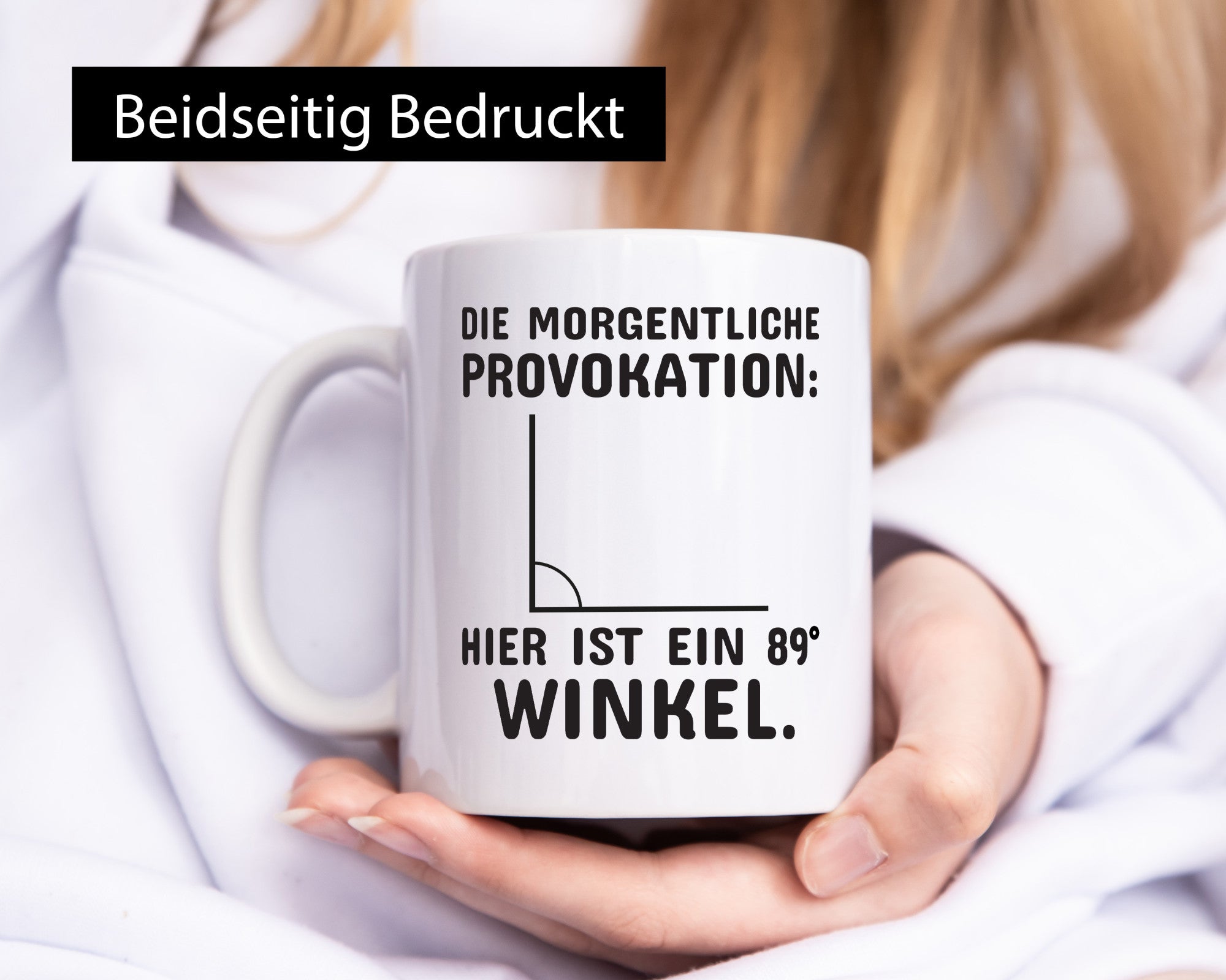 Morgentliche Provokation | Morgenmuffel Tasse Humor lustiger Spruch Geschenk