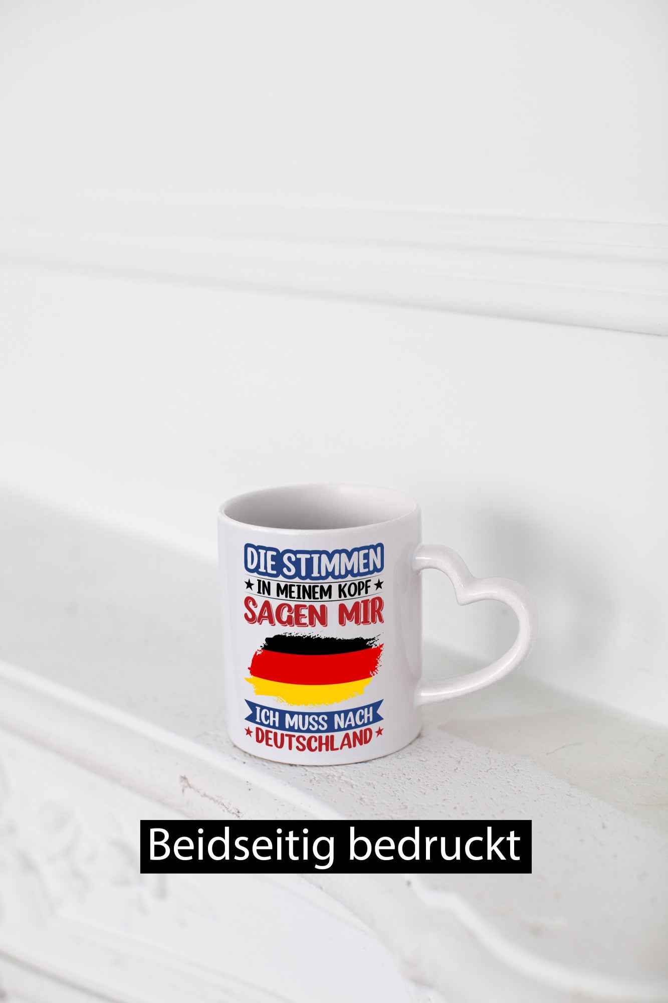 Deutschland | Urlaub Stimmen in meinem Kopf Traumland Humor Geschenkidee Tasse