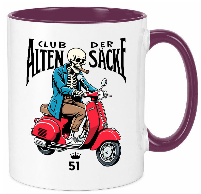 51. Geburtstag | 51 Jahre Club der alten Säcke Geschenk Geschenkidee lustiger Tasse