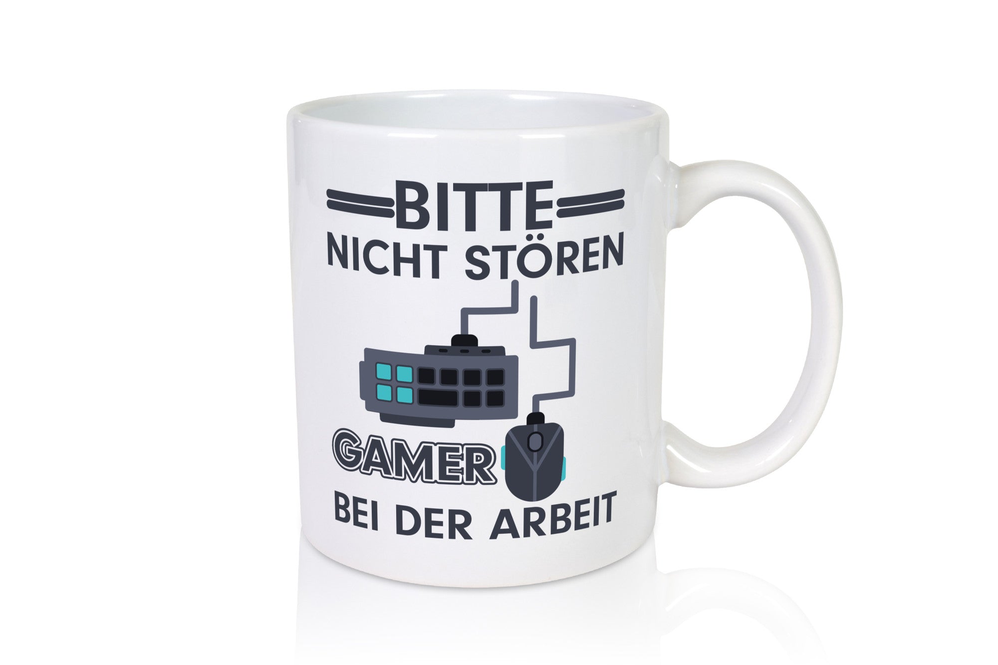Gamer bei der Arbeit | Gaming Tasse Teenager Spruch Humor Kollegen Büro