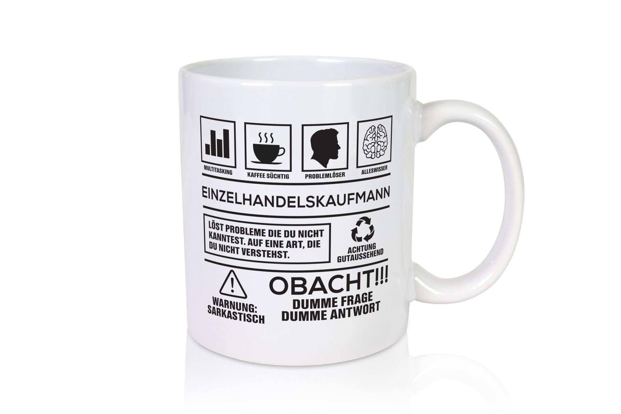 Achtung Probleme Einzelhandelskaufmann | Einzelhandel lustig Humor Geschenkidee
