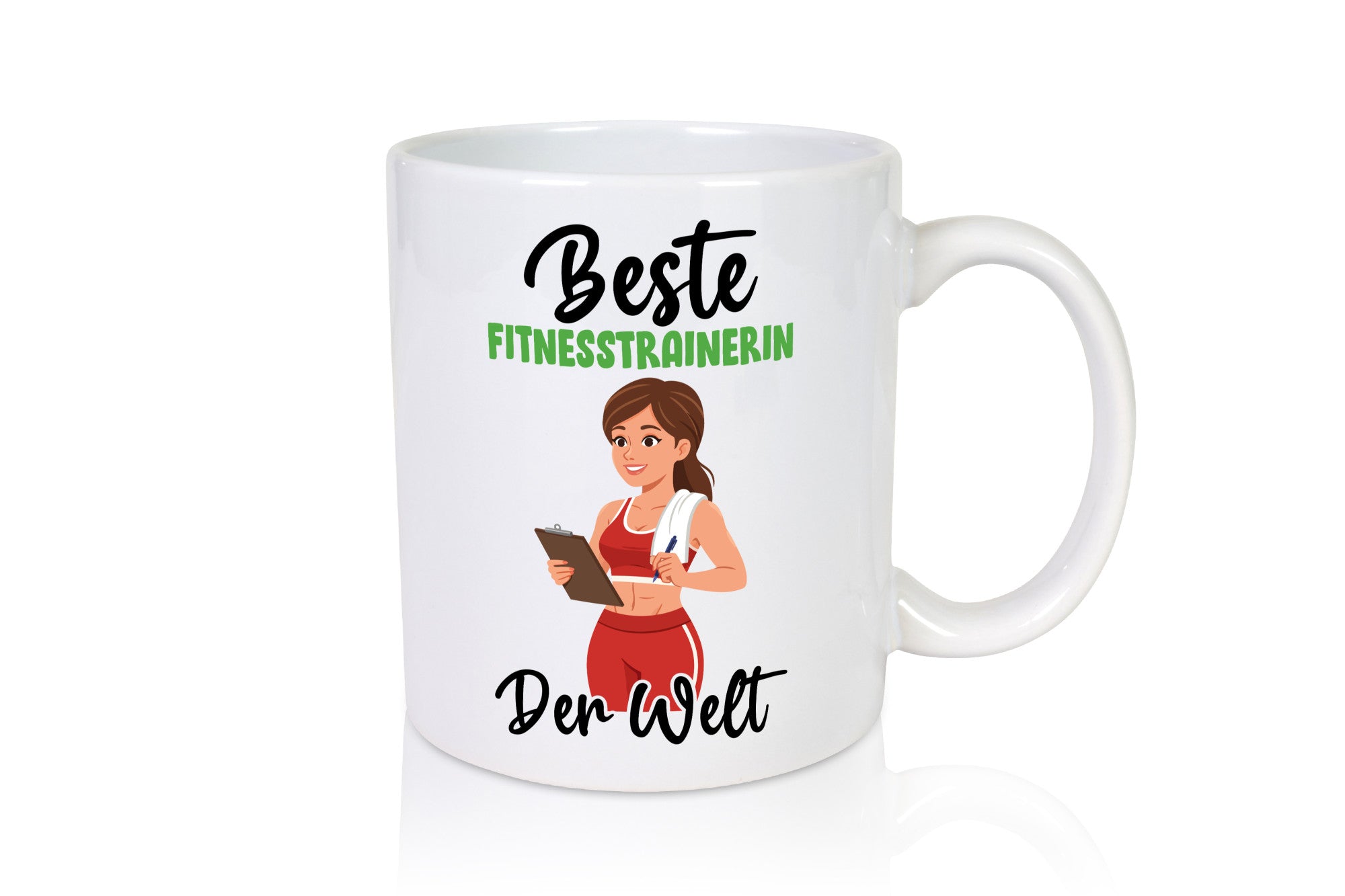 Beste Fitnesstrainerin | Trainerin Sport v2 lustiger Spruch Geschenk Humor