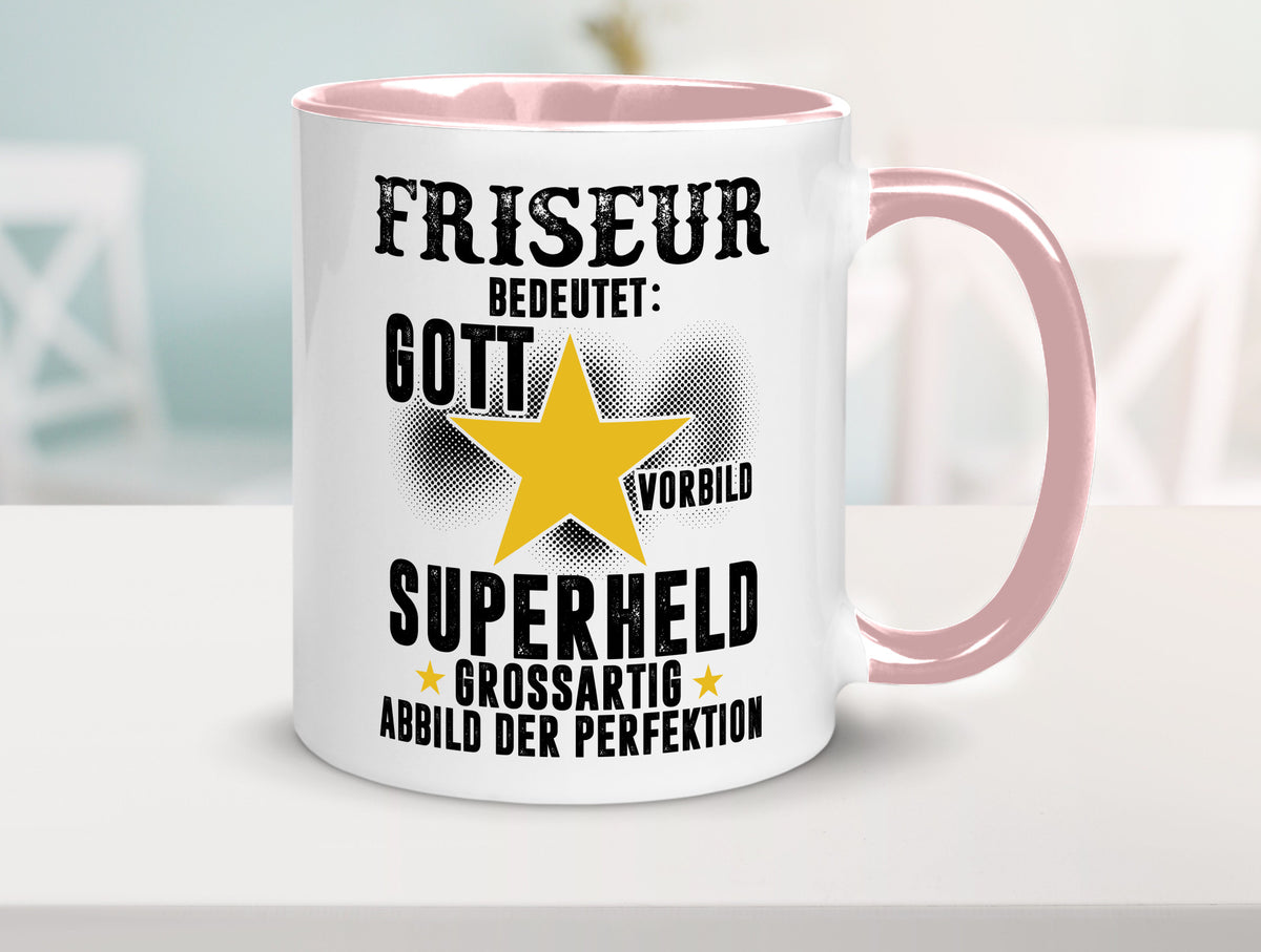 Bedeutung von Friseur | Frisör lustiger Spruch Geschenk Humor Geschenkidee Tasse