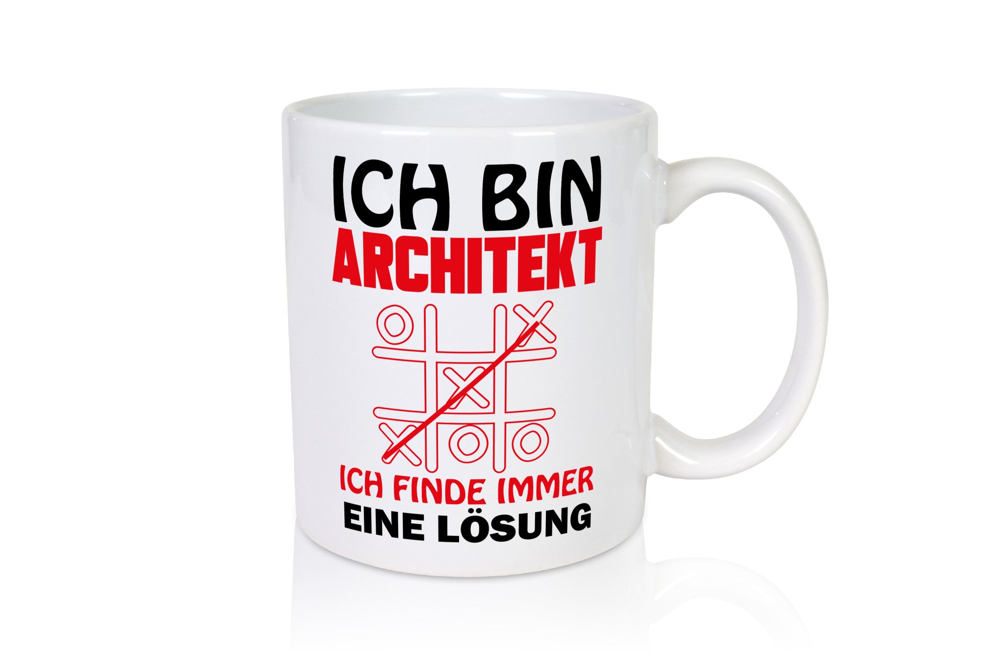 Ich bin Architekt Geschenk Humor Geschenkidee lustiger Spruch Tasse
