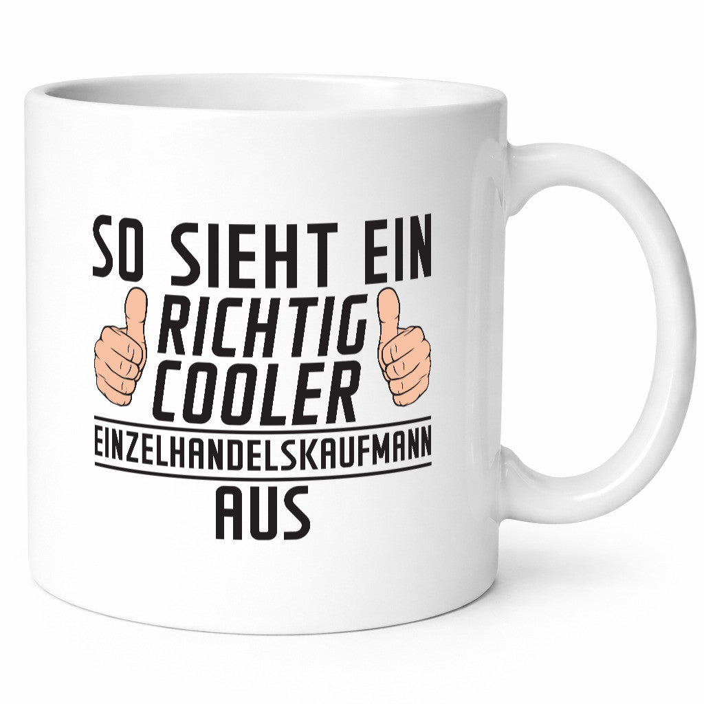 Richtig Cooler Einzelhandelskaufmann | Einzelhandel Geschenk Humor Geschenkidee