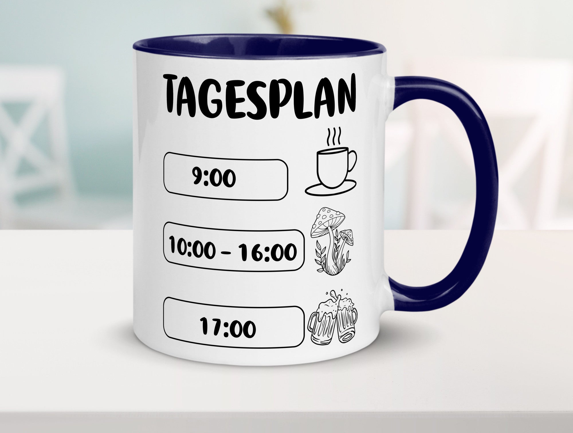 Tagesplan Pilzsammler | Pilze Wald v2 Geschenk Humor Geschenkidee lustiger